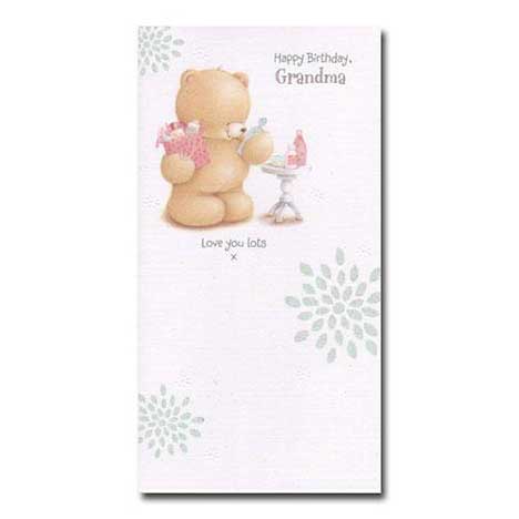 Happy Birthday Grandma Forever Friends Card